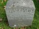 Bement Asa Belcher Headstone