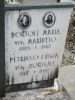 Maria Bortoli and Luigia Petrucco Headstone