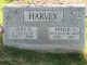 John Roy Harvey and Phyllis Irene Balam Headstone