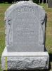 John and Elizabeth Lozier's Headstone 