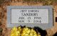 Jeff Earsel Sanders Headstone