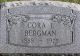 Cora Doyle Bergman Headstone