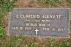 E. Clifford Blewett Headstone