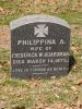 Philippina Annette Belin Slosson Boardman Headstone