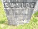 Eunice Talbot Burdick Headstone
