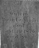 Mary Padelford Andrews Carpenter Headstone
