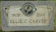 Ellie C. Huffstutler Carver Headstone