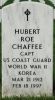 Hubert Roe Headstone