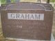 Clifford C. Graham, Carrie Hitzfield and Howard Graham Headstone