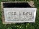 Cecil A. Davis Headstone
