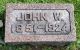 John W. Davis Headstone