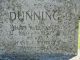 Harry Ransom Dunning and Jennie F. Whitney Headstone
