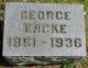 George Encke Headstone