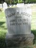 Frank Brown Hodge Headstone
