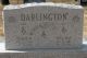 George W. Darlington Headstone