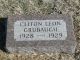 Clinton Leon Grubaugh Headstone