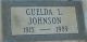 Guelda L. Rouse Johnson Headstone