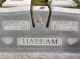 Robert A. Hallam and Thelma B. French Headstone