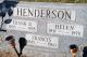 Frank B. Henderson, Helen (last name unknown) and Francis Henderson Headstone