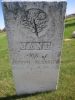 Jane Burns Merrihew Headstone