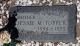 Jessie M. Johnson Tupper Headstone