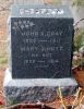 John K. Gray and Mary Jane Hoyt Headstone
