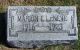 Marion Elizabeth LeNeve Headstone
