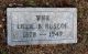 Lillie B. Sutton Ruscoe Headstone