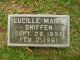 Lucille Marie Sniffen Headstone
