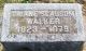 Lucy Jane Slauson Walker Headstone