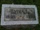 Lydia Lewis Parkhurst Headstone
