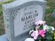 Ethel Mae Jones Cross Marlow Headstone