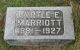 Myrtle Recob Marriott Headstone