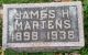 James Henry Martens Headstone