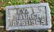 Evaline Lena Davis Marens Maurer Headstone