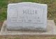 Paul F. Miller and Josephine M. Smith Headstone
