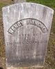 Nancy Fancher Crawford Headstone