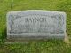 Lawrence C. Raynor and Winnifred M. Hall Headstone