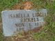 Easter Isabella Liddell Rickels Headstone