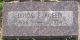 Louis Fred Roehr Headstone