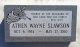 Athen Wayne Slawson Headstone