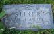 Andrew Jackson Sliker and Elizabeth Hendershot Headstone