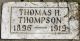 Pvt. Thomas Hale Thompson Headstone