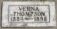 Verna Thompson Headstone