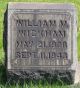 William Manning Wickham Headstone