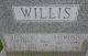 Raymond R. Willis and Leona Bockoven Quimby Headstone