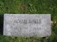 Alvah Davis Headstone