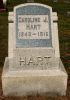 Caroline Schrader Hart Headstone