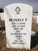 Beverly Fay 'Bev' Markley Jerke Headstone