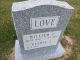 William C. Love Headstone